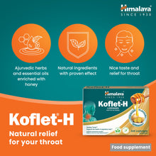 Himalaya Koflet-H gyömbéres szopogatótabletta