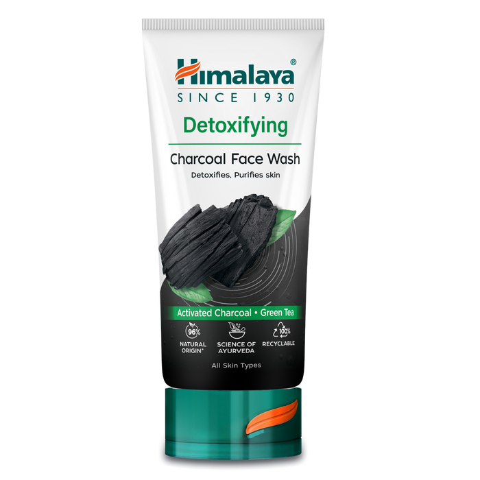 Himalaya Detoxifying Charcoal Face Wash with green tea, 150ml