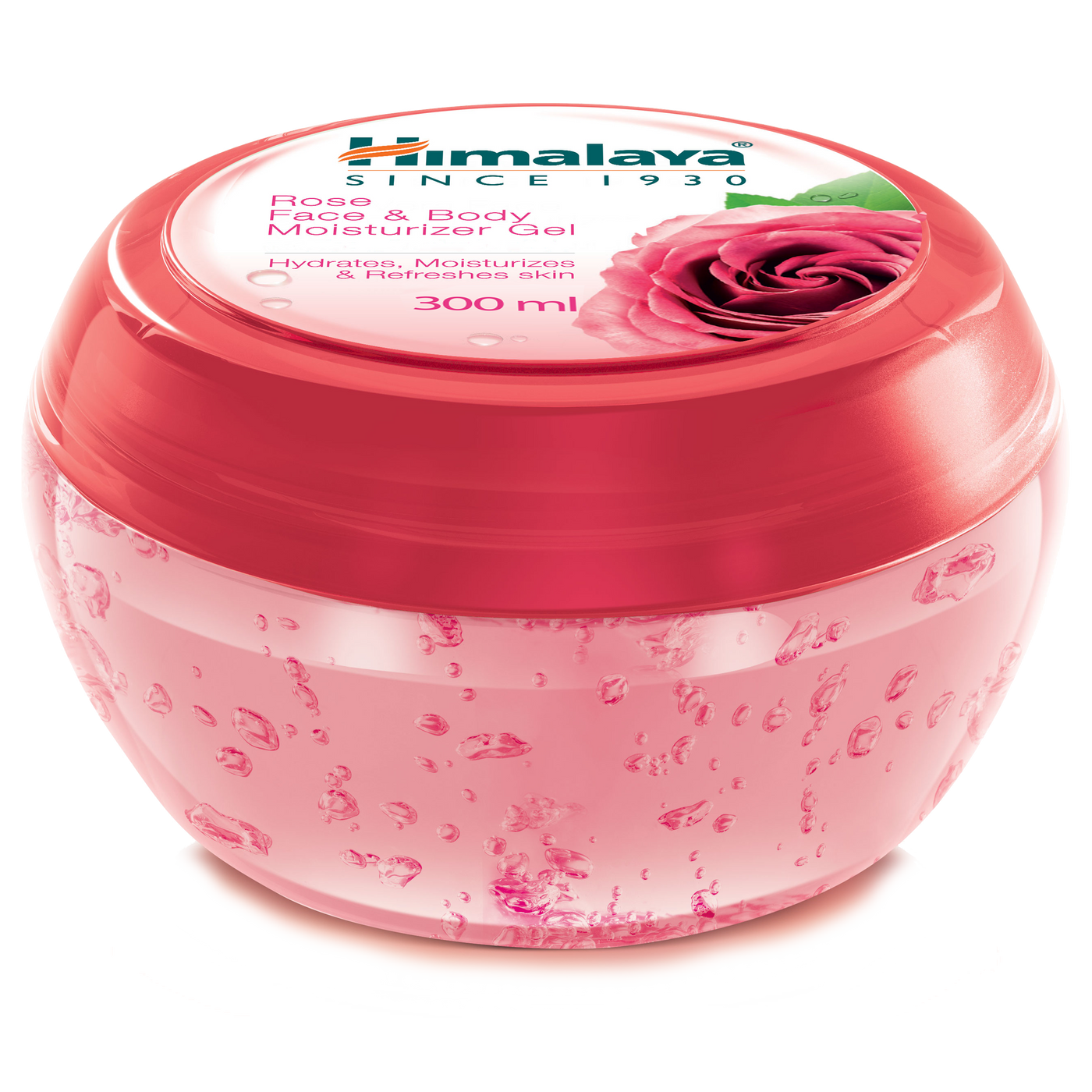 Himalaya Rose Face and Body Moisturizer Gel 300ml bottle