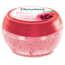 Himalaya Rose Face and Body Moisturizer Gel 300ml bottle