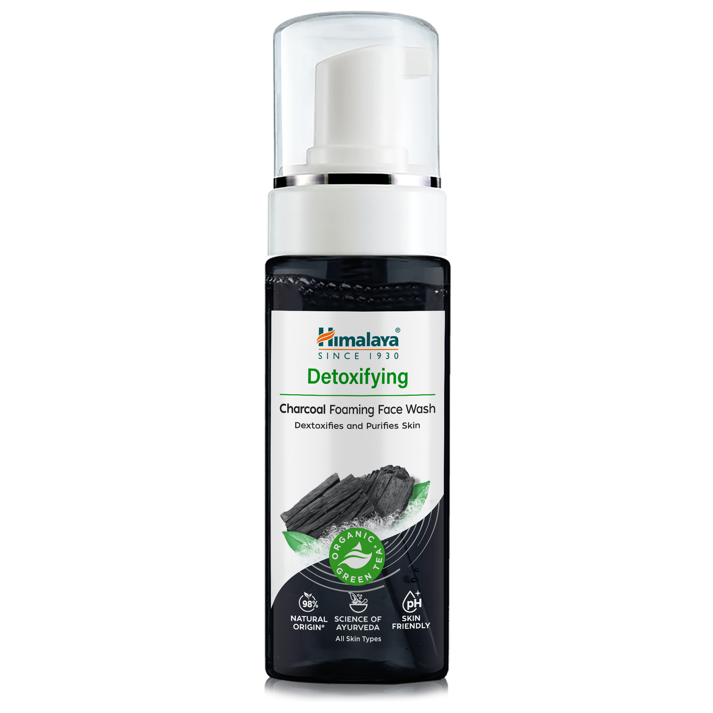 Himalaya Detoxifying Charcoal Foaming Face Wash 150ml tube
