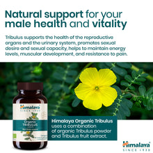 Himalaya Organic Tribulus Gokshura 60 caplets supplement bottle