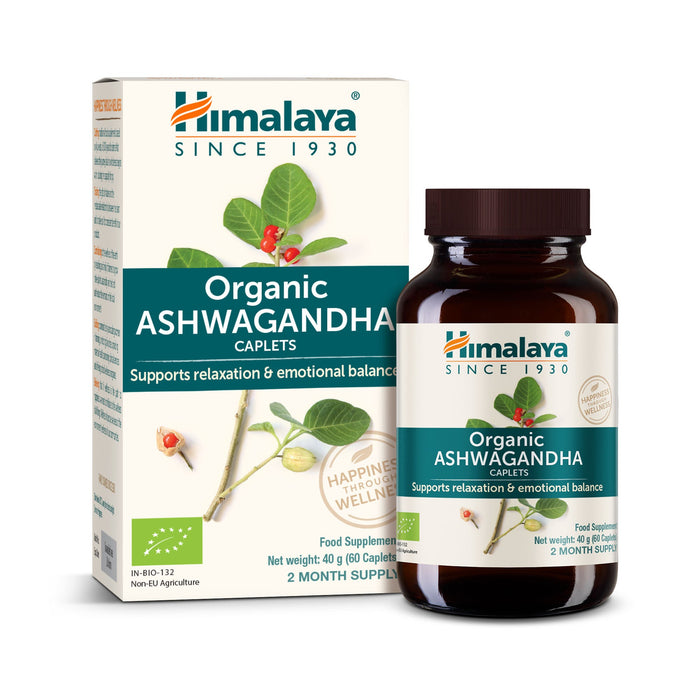 Himalaya Organic Ashwagandha kapszula 60 darabos kiszerelésben