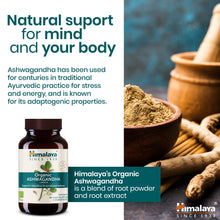 Himalaya Organic Ashwagandha kapszula 60 darabos kiszerelésben