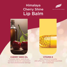 Himalaya Cherry Shine Lip Balm 4.5g stick for soft, cherry-tinted lips