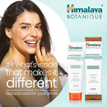 Himalaya Botanique Whitening Hydroxyapatite Toothpaste in mint flavour, 113g tube