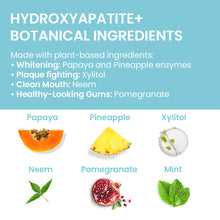Himalaya Botanique Whitening Hydroxyapatite Toothpaste in mint flavour, 113g tube