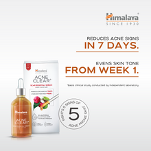 Himalaya Acne Clear+ Scar Removal Serum 30ml for acne-prone skin