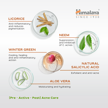 Himalaya Acne Clear+ Moisturizing Gel 50ml for acne-prone skin