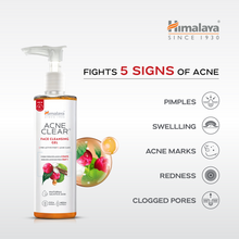 Himalaya Acne Clear+ Face Cleansing Gel 200ml for oily and acne-prone skin