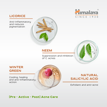 Himalaya Acne Clear+ Face Cleansing Gel 200ml for oily and acne-prone skin