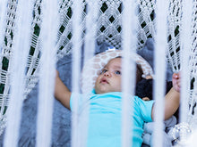 Cocoon Dreams cotton macramé baby hammock cradle