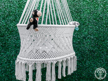 Cocoon Dreams cotton macramé baby hammock cradle