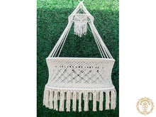 Cocoon Dreams cotton macramé baby hammock cradle