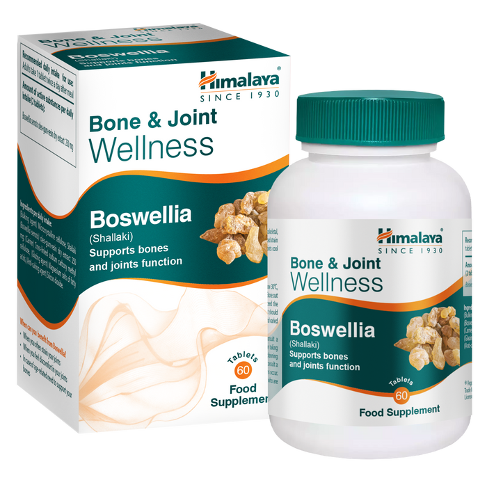 Himalaya Boswellia Bone and Joint Wellness 60 tablets bottle