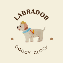 Dachshund-shaped acrylic wall clock for playful dog lover home decor