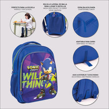 Sonic a sündisznó Wild Thing iskolatáska, táska 41 cm-5