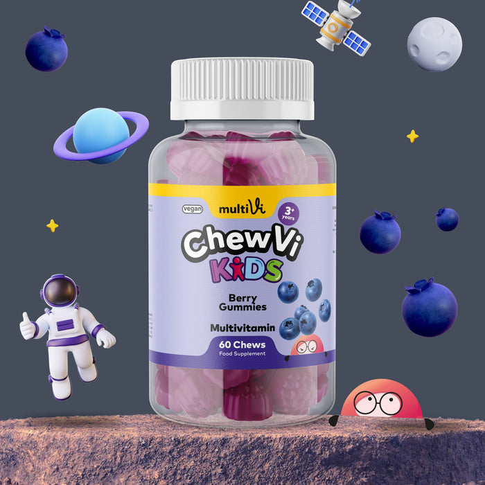 Multivitamin Gummies - Berry Flavour                                     (For Kids)-0