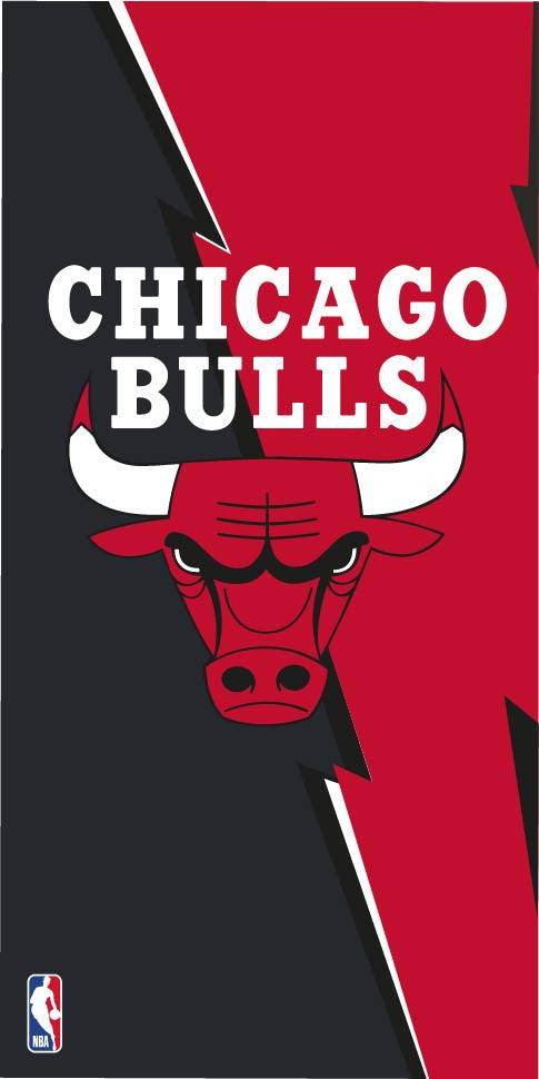 NBA Chicago Bulls pamut törölköző 70 × 140 cm