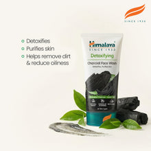 Himalaya Detoxifying Charcoal Face Wash with green tea, 150ml