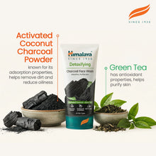 Himalaya Detoxifying Charcoal Face Wash with green tea, 150ml
