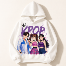 K-pop mintás gyerek pulóver