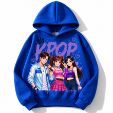 K-pop mintás gyerek pulóver