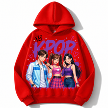 K-pop mintás gyerek pulóver