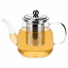 Szálas tea szett üveg teáskannával és English Breakfast teával