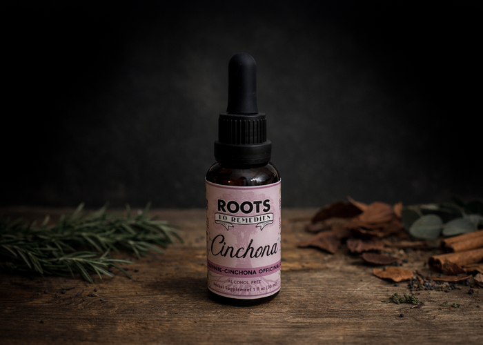 Cinchona Quinine Herbal Extract bottle