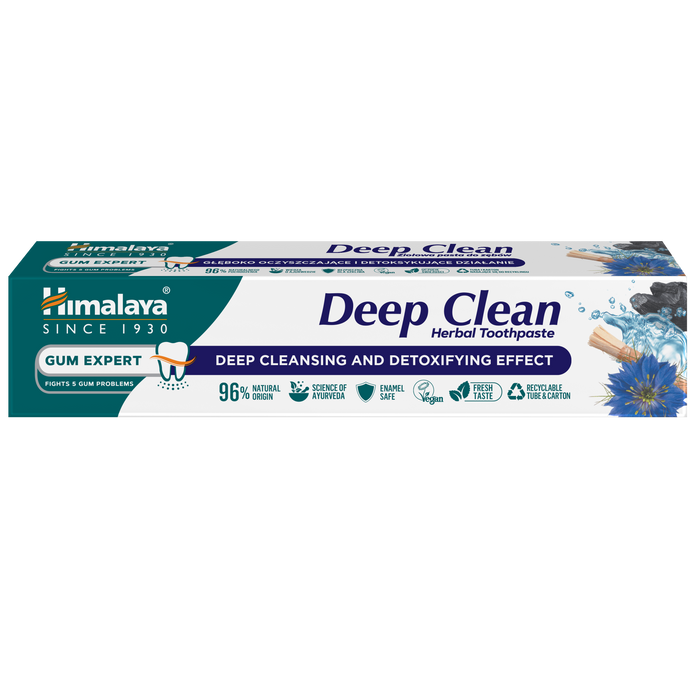 Himalaya Gum Expert Deep Clean herbal toothpaste 75ml tube