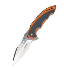 Bushcraft összecsukható zsebkés 12C27 acél pengével