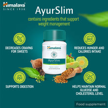 Himalaya AyurSlim weight management capsules 60 pack