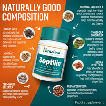 Himalaya Septilin immune support tablets 100 count pack