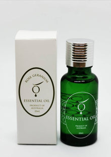 Rózsa muskátli illóolaj 20 ml-es üvegben