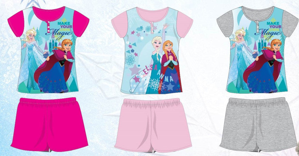 Disney Frozen mintás rövid gyerekpizsama