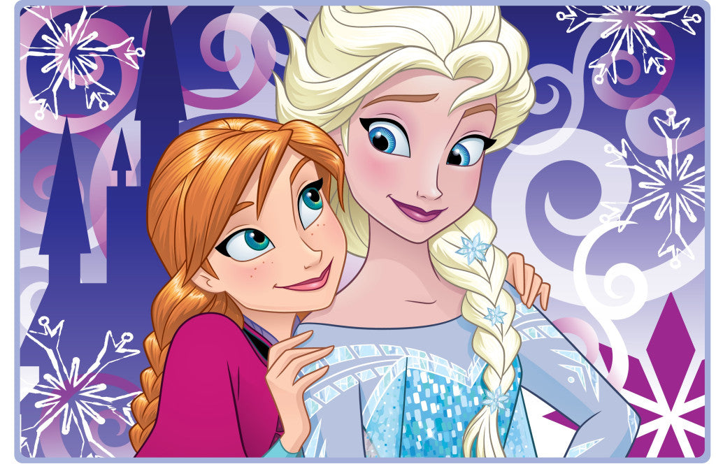 Disney Jégvarázs mintás fürdőszobai kilépő 80 x 120 cm
