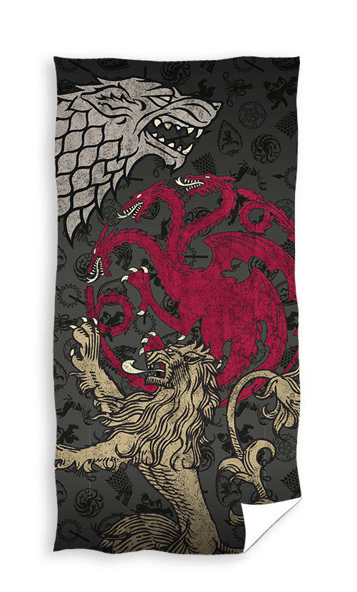 Trónok Harca pamut törölköző 70 × 140 cm