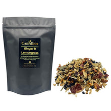 Gyömbéres-citromfüves szálas tea