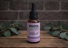 Goldenrod herbal tincture in 1 oz bottle