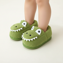 Kék dinoszauruszos gyerekpapucs