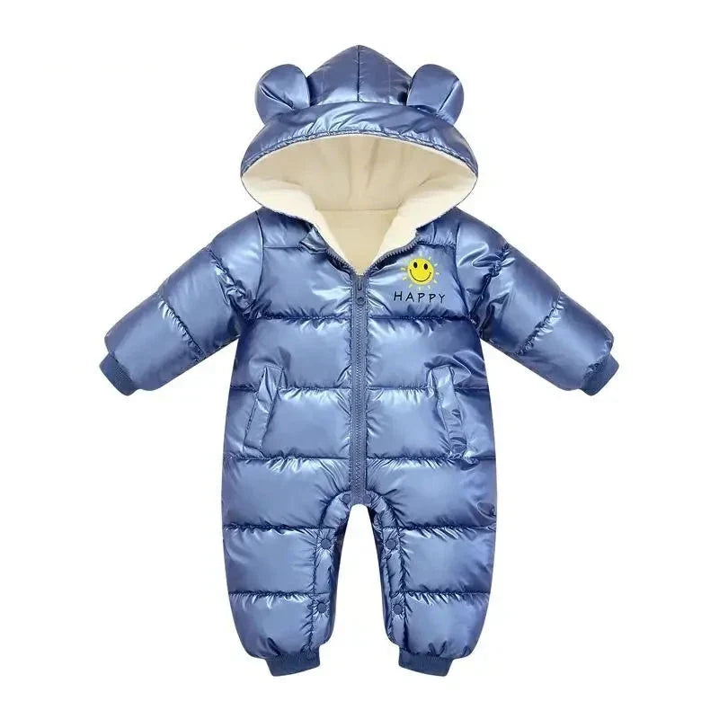 Fekete kapucnis baba téli overál