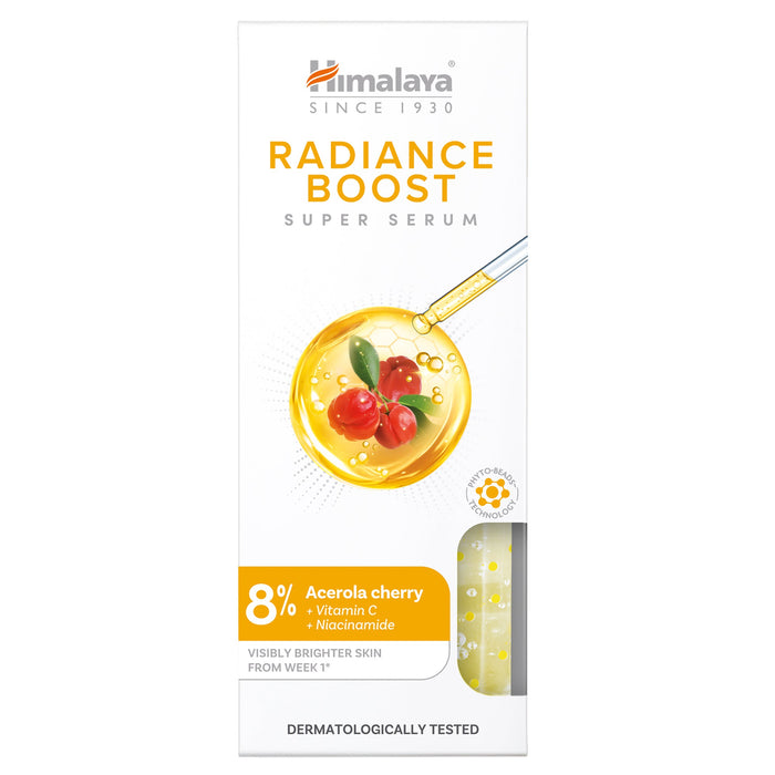 Himalaya Radiance Boost Super Serum 30ml face serum bottle