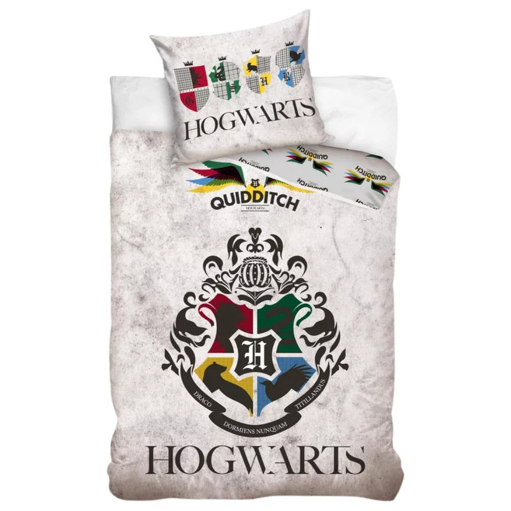 Harry Potter Hogwarts pamut ágyneműhuzat-szett