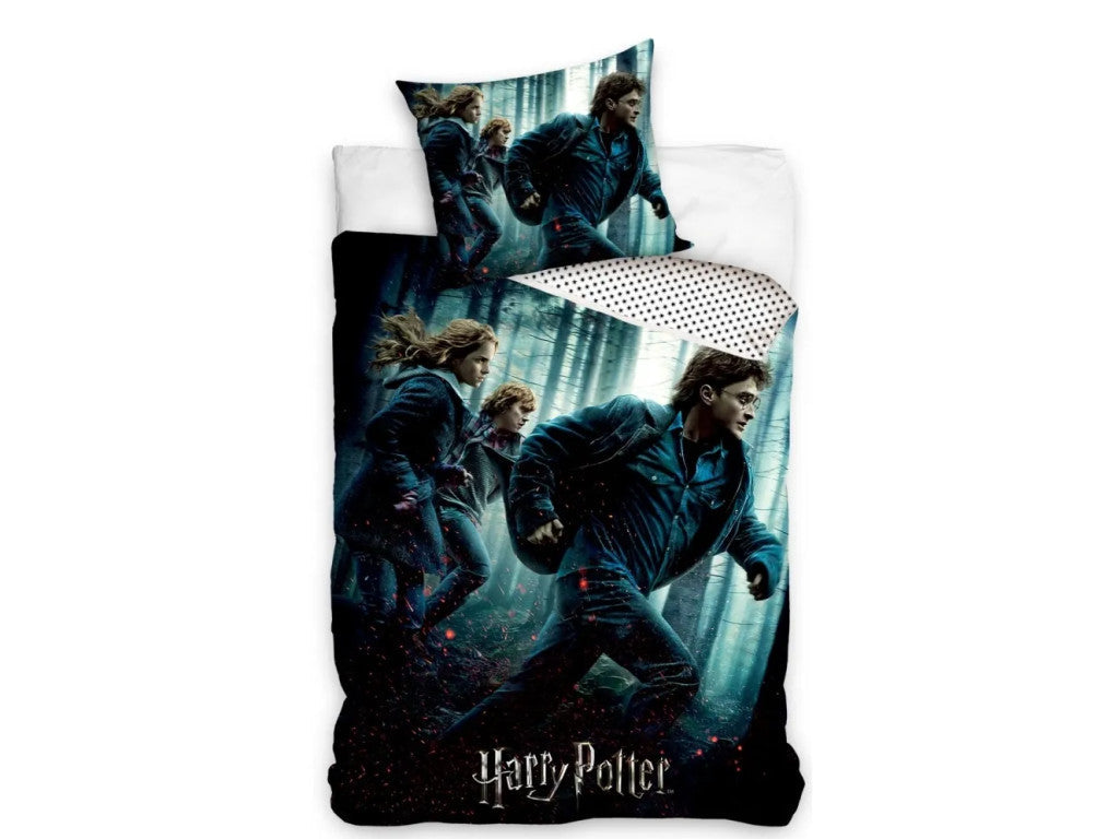 Harry Potter Halál Ereklyéi pamut ágyneműhuzat-szett