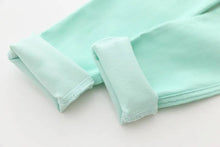 Pasztell színű gyerek leggings