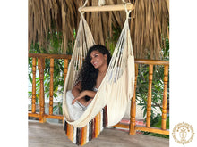Magdalena XL handwoven Colombian cotton hammock chair
