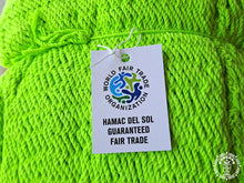 XL Maderas pistachio green cotton hammock handmade in Nicaragua