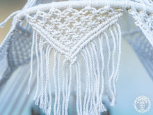 Cocoon Dreams cotton macramé baby hammock cradle