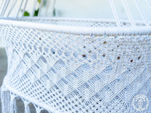 Cocoon Dreams cotton macramé baby hammock cradle